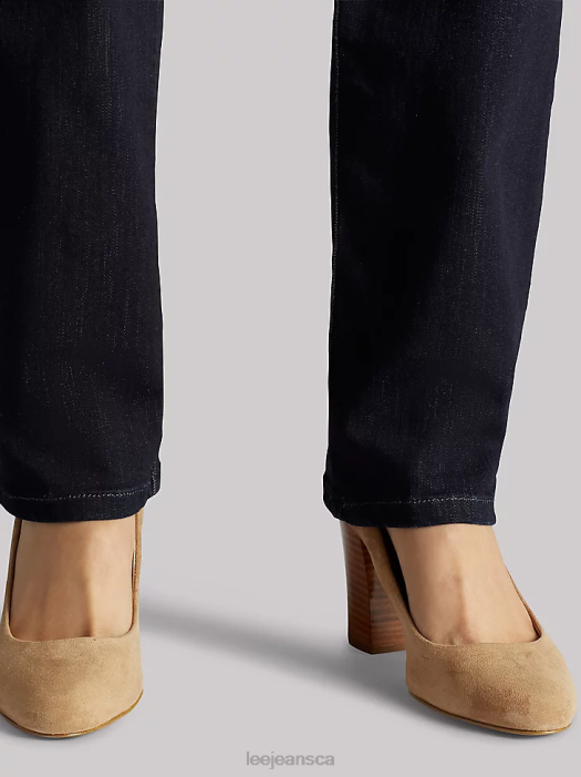 Lee Women Stretch Relaxed Fit Straight Leg Jean Niagra Clothing 480T57 - Image 5