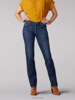 Lee Women Stretch Relaxed Fit Straight Leg Jean (Petite) Bewitched Clothing 480T104
