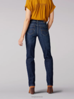 Lee Women Stretch Relaxed Fit Straight Leg Jean (Petite) Bewitched Clothing 480T104 - Image 3