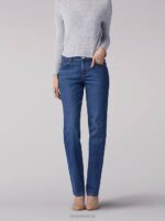 Lee Women Stretch Relaxed Fit Straight Leg Jean (Petite) El Paso Clothing 480T102