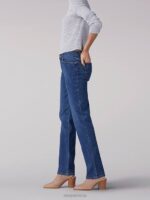 Lee Women Stretch Relaxed Fit Straight Leg Jean (Petite) El Paso Clothing 480T102 - Image 3