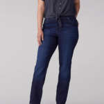Lee Women Stretch Relaxed Fit Straight Leg Jean (Plus) Niagara Clothing 480T92