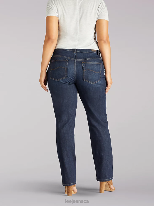 Lee Women Stretch Relaxed Fit Straight Leg Jean (Plus) Verona Clothing 480T89 - Image 2