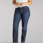 Lee Women Stretch Relaxed Fit Straight Leg Jean (Plus) Verona Clothing 480T89