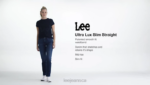 Lee Women Ultra Lux Comfort Slim Straight Jean (Petite) Junction Clothing 480T48 - Image 7