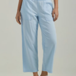 Lee Women Ultra Lux Pull-On Crop Pant Blue Sky Clothing 480T241
