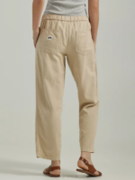 Lee Women Ultra Lux Pull-On Crop Pant Pioneer Beige Clothing 480T238 - Image 2