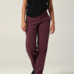 Lee Women Ultra Lux Relaxed Straight Pant Boysenberry Clothing 480T194