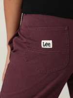 Lee Women Ultra Lux Relaxed Straight Pant Boysenberry Clothing 480T194 - Image 4