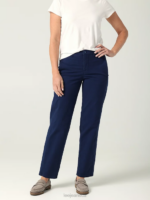 Lee Women Ultra Lux Relaxed Straight Pant Thunder Clothing 480T197