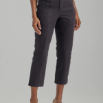 Lee Women Ultra Lux Seamed Crop Pant Black Clothing 480T180