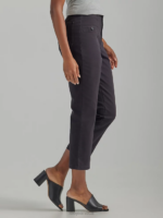 Lee Women Ultra Lux Seamed Crop Pant Black Clothing 480T180 - Image 3