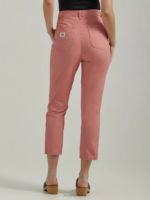 Lee Women Ultra Lux Seamed Crop Pant Mallory Clothing 480T176 - Image 2