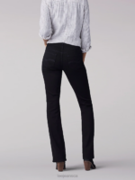 Lee Women Ultra Lux with Flex Motion Bootcut Jean Black Clothing 480T131 - Image 2