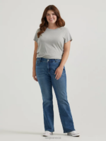 Lee Women Ultra Lux with Flex Motion Bootcut Jean (Plus) Rayne Clothing 480T139 - Image 2