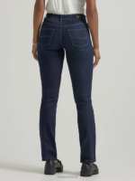 Lee Women Ultra Lux with Flex Motion Regular Fit Straight Leg Jean Niagra Clothing 480T69 - Image 3