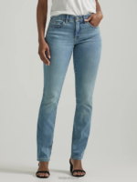 Lee Women Ultra Lux with Flex Motion Regular Fit Straight Leg Jean North Shore Clothing 480T72
