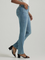 Lee Women Ultra Lux with Flex Motion Regular Fit Straight Leg Jean North Shore Clothing 480T72 - Image 4