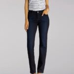 Lee Women Ultra Lux with Flex Motion Regular Fit Straight Leg Jean (Petite) Niagara Clothing 480T99