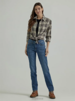 Lee Women Ultra Lux with Flex Motion Regular Fit Straight Leg Jean Seattle Clothing 480T68 - Image 2