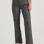 Lee Women Ultra Lux with Flex Motion Regular Fit Trouser Pant Carbon Rinse Clothing 480T184