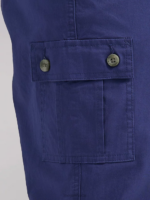 Lee Women Ultra Lux with Flex-To-Go Relaxed Cargo Capri (Plus) Medieval Blue Clothing 480T449 - Image 4