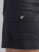 Lee Women Ultra Lux with Flex-to-Go Relaxed Cargo Short Black Clothing 480T251 - Image 4