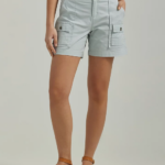 Lee Women Ultra Lux with Flex-to-Go Relaxed Cargo Short Summer Haze Clothing 480T248