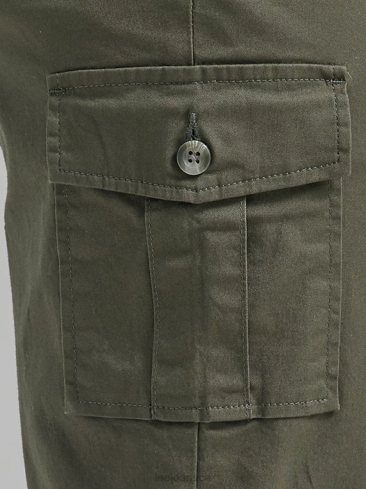 Lee Women Ultra Lux with Flex-to-Go Relaxed Cargo Skimmer Frontier Olive Clothing 480T428 - Image 5