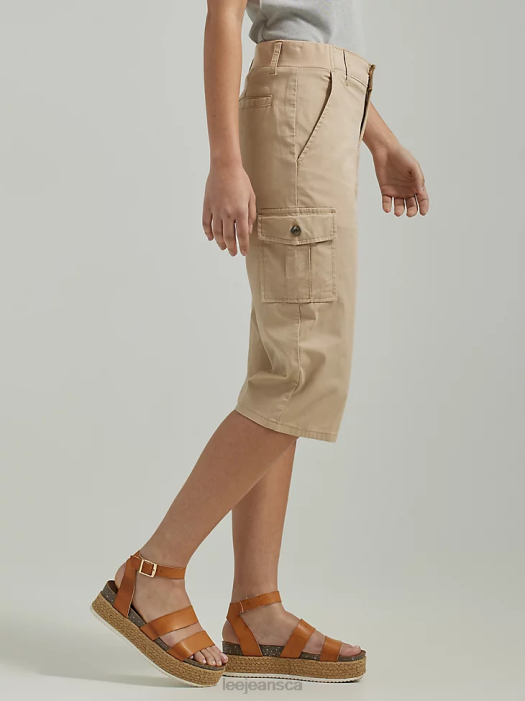 Lee Women Ultra Lux with Flex-to-Go Relaxed Cargo Skimmer (Petite) Macrame Clothing 480T455 - Image 3