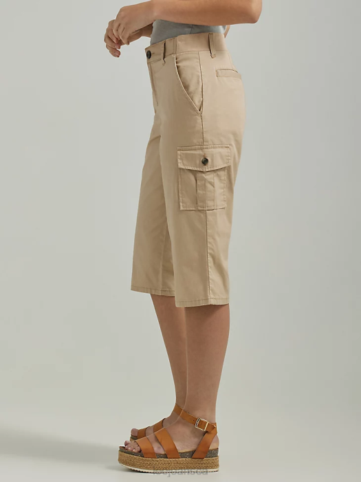 Lee Women Ultra Lux with Flex-to-Go Relaxed Cargo Skimmer (Petite) Macrame Clothing 480T455 - Image 4