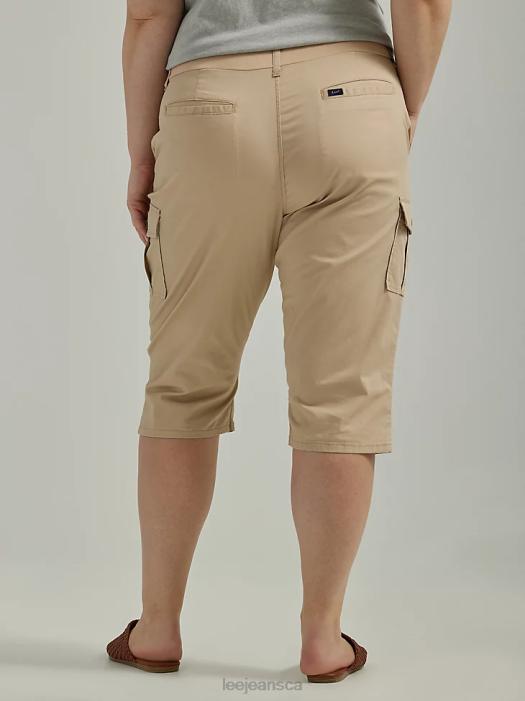 Lee Women Ultra Lux with Flex-to-Go Relaxed Cargo Skimmer (Plus) Macrame Clothing 480T444 - Image 2