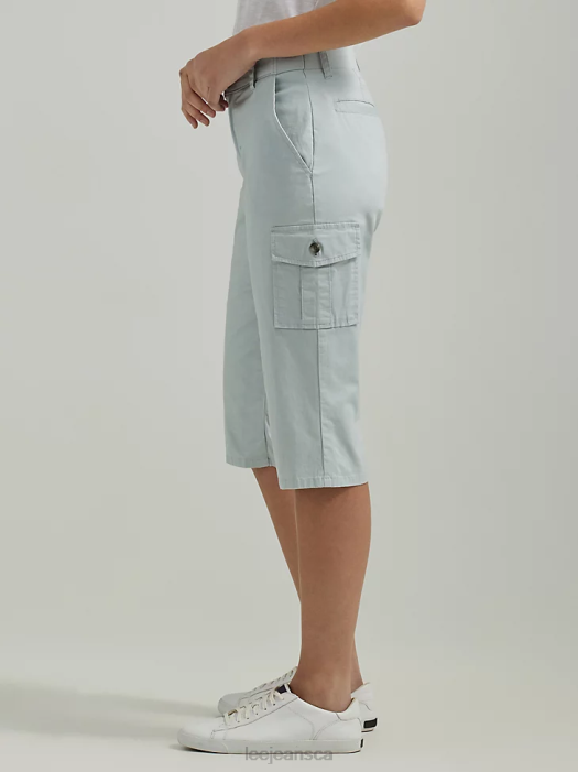 Lee Women Ultra Lux with Flex-to-Go Relaxed Cargo Skimmer Summer Haze Clothing 480T429 - Image 4