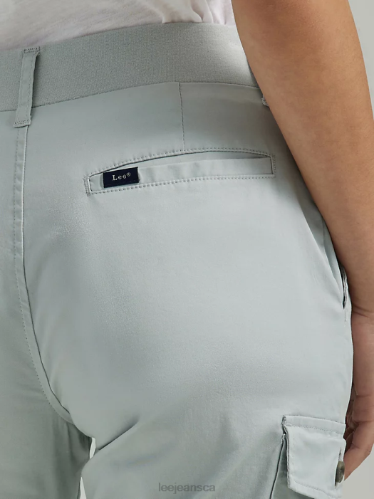 Lee Women Ultra Lux with Flex-to-Go Relaxed Cargo Skimmer Summer Haze Clothing 480T429 - Image 5