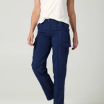 Lee Women Ultra Lux with Flex-to-Go Seamed Cargo Straight Leg Pant Thunder Clothing 480T230