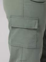 Lee Women Ultra Lux with Flex-to-Go Single Pocket Cargo Jogger Pant (Petite) Fort Green Clothing 480T234 - Image 5