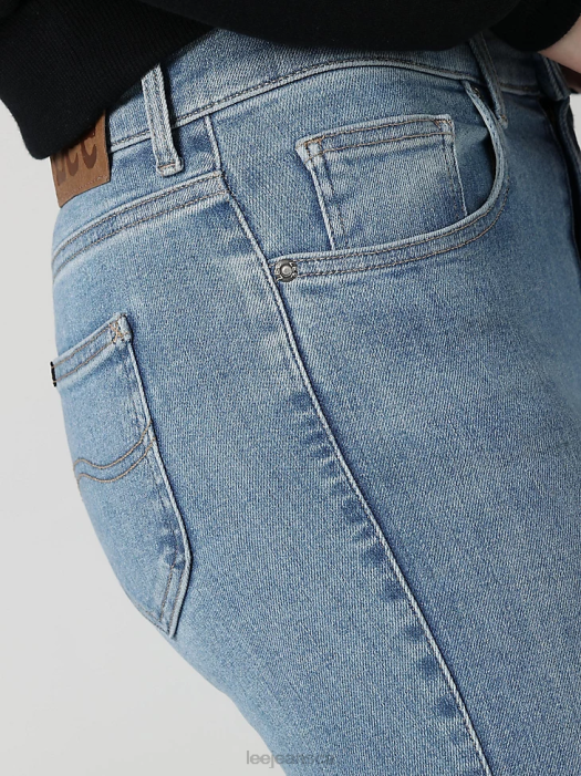 Lee Women Vintage Modern High Rise Ever Fit Flare Jean Winter Sun Clothing 480T146 - Image 5