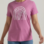 Lee Women Woman Rainbow Graphic Tee Prunella Heather Clothing 480T373