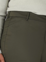 Lee Women Wrinkle Free Relaxed Fit Straight Leg Pant (Plus) Frontier Olive Clothing 480T200 - Image 3