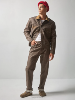 Lee x The Brooklyn Circus Men 101B Cowboy Buckle Back Jean Brown Selvedge Clothing 480T603