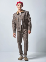 Lee x The Brooklyn Circus Men 1930's Cowboy Jacket Brown Selvedge Clothing 480T1142