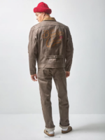 Lee x The Brooklyn Circus Men 1930's Cowboy Jacket Brown Selvedge Clothing 480T1142 - Image 6