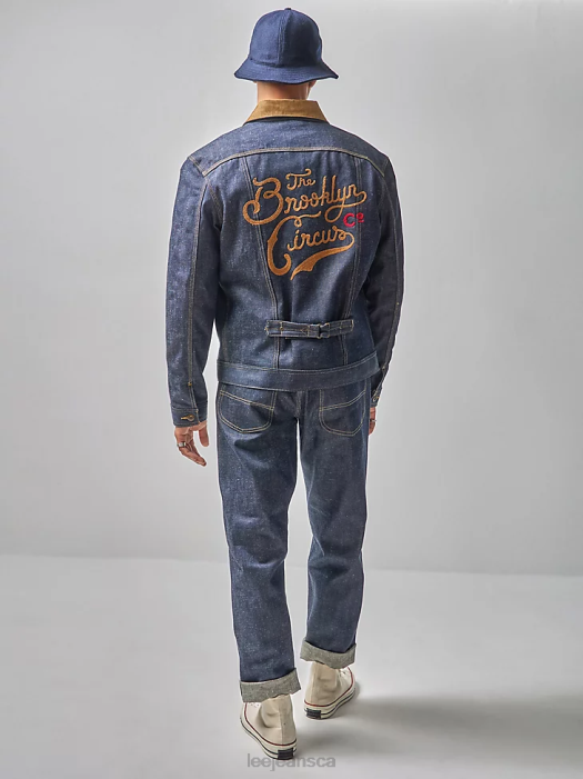 Lee x The Brooklyn Circus Men 1930's Cowboy Jacket Indigo Selvedge Clothing 480T1143 - Image 5