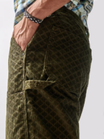 Lee x The Brooklyn Circus Men Corduroy Carpenter Pant Kale Clothing 480T831 - Image 5