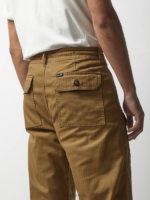 Lee x The Brooklyn Circus Men Drawstring Supply Pant Dark Khaki Clothing 480T833 - Image 6