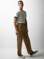 Lee x The Brooklyn Circus Men Drawstring Supply Pant Dark Khaki Clothing 480T833 - Image 7