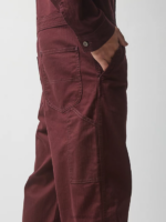 Lee x The Brooklyn Circus Men Herringbone Pleated Union-All Velvet Beet Clothing 480T1152 - Image 5