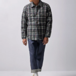 Lee x The Brooklyn Circus Men Quilted Working West Overshirt White Smoke/Union-All Black Clothing 480T938