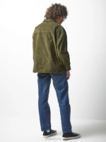 Lee x The Brooklyn Circus Women Corduroy Overshirt Kale Clothing 480T404 - Image 2