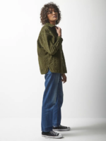 Lee x The Brooklyn Circus Women Corduroy Overshirt Kale Clothing 480T404 - Image 5